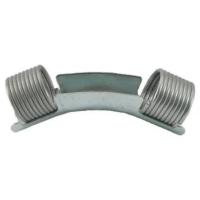 Фиксатор поворота трубы REHAU 16/45гр с кольцами, оцинк. сталь