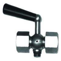 Кран трехходовой ADL под манометр 1/2 PN16 Tmax 200C, MV25-015