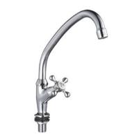 Смеситель МИРАЖ д/кухни 1/2" кер "одна вода" TYE-1095 крест TYK 1014