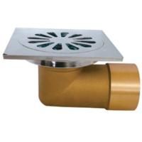 Трап VIEIR душевой с сухим затвором горизонт. 100х100 мм VERA10L (40)