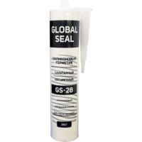 Герметик Global Seal силиконовый санитарный GS28 290гр бесцветный