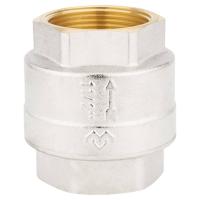 Клапан обратный VARMEGA с пластиковым седлом 1 1/4" никелированный, VM04904