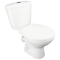 Унитаз ЛЗСФ компакт кос. Вып. Ниж. Под. с арм. 1/р слив бел. Универсал (М) 10/1/5/3-37