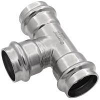 Тройник VIEIR нерж. сталь 22×18×22 VER-PRO (40/4)