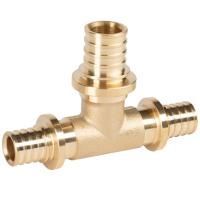 Тройник Royal Thermo ritable аксиальный переходной, латунь, 32-20-32