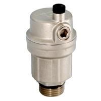 Воздухоотводчик Uni-Fitt автоматический 1/2" с прокладкой O-RING, никелированный, арт. 234N2001