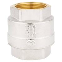 Клапан обратный VARMEGA с пластиковым седлом 1/2" никелированный, VM04901