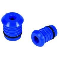 Заглушка HENCO тестовая для труб ф16 мм, синий