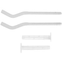 Кронштейн TIM для радиатора плоский с дюбелем 7х170мм (пара)