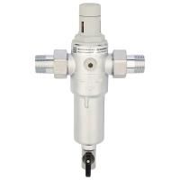 Фильтр сетчатый VARMEGA промывной, комбинированный 3/4", PN25, для ГВС и ХВС, VM22902