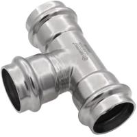 Тройник VIEIR нерж. сталь 22×15×22 VER-PRO (40/4)