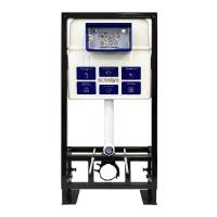 Инсталляция для унитаза BETTOSERB sava free standing, клавиша смыва хром матовый/хром глянец