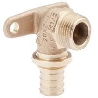 Угольник REHAU настенный НР 20-3/4" RX+, бронза