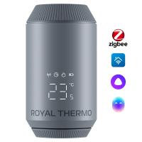 Термостат радиаторный электронный Royal Thermo Smart Heat 2.0, серебристый