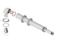 Комплект Royal Thermo: дымоход коаксиальный 60/100-1000мм универсальный + old Navien Deluxe 75/100