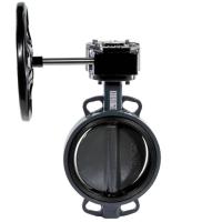 Затвор дисковый поворотный РИДАН ЗДМ 04.16.150 PN16 DN150 корп. GG25, диск - чугун GGG40