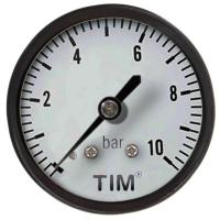 Манометр аксиальный TIM 6 бар Y-50T-6bar