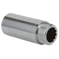Удлинитель Gappo ВР-НР хромированный 3/4" x 60 мм